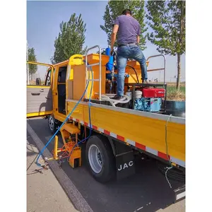 Máquina de marcado de línea montada en el vehículo, dispositivo de marcado de carretera montado en el vehículo, pintado en frío