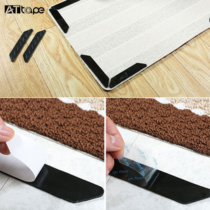 Non Slip Washable Reusable Anti Slip Rug Pad Corner <strong>Gripper</strong> Carpet Double Grip <strong>Tape</strong> for Rug Carpet - Product Image 3