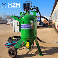 Machine de sablage à eau haute pression, nettoyage mobile sans poussière, sablage de graffitis, usine de Qingdao