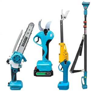 Kit d'élagage d'arbres télescopique sans fil haute performance, cisaille et tronçonneuse portatives à batterie lithium, étui rigide OEM 3 ans - Product Image 1