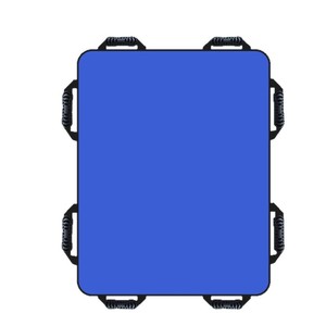 Soft Stretcher For Patient <b>Transport</b> And Repositioning 120cm X 100cm Blue Rehabilitation Equipment For Disabled Or Elderly - Product Image 1