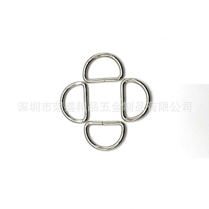 Hebilla de Anillo en D de Metal 1.5x10x7 para Ropa, Bolsos, Zapatos, Juguetes y Manualidades, Duradera, Origen Shenzhen - Product Image 2