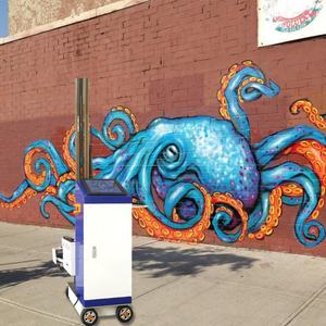 Impresora 3D de Pared, Impresora Vertical Automática para Murales, Herramientas de Pintura para Paredes y Vidrio con Materiales Ilimitados, Equipo de Impresión - Product Image 4