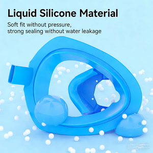 Masque de plongée intégral en silicone de qualité alimentaire, équipement de plongée très vendu - Product Image 6