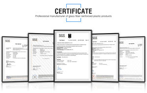 Grille en PRF multicolore en plastique renforcé de fibres de verre pour couvercle de tranchée et drain de sol - Product Image 5