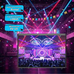 Station de <span class=keywords><strong>DJ</strong></span> portable avec façade de table, écran LED vidéo et flight case pour utilisation en US - Product Image 1