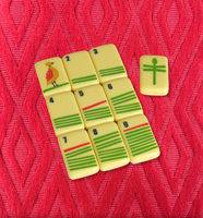Tuiles de Mahjong Xusheng SEASONS, ensemble de 160 pièces, design pliable, résistant à l'eau, portable, en acrylique blanc, en stock