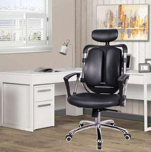 PU Leather Ergonomic <strong>Chair</strong> Rotating Office <strong>Chair</strong> Reclining Versatile Executive <strong>Chair</strong> <strong>Orthopaedic</strong> Furniture - Product Image 1