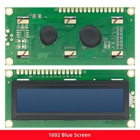 LCD1602 Layar LCD Biru/Hijau dengan Karakter Putih dan Lampu Latar 5V Komunikasi I2C