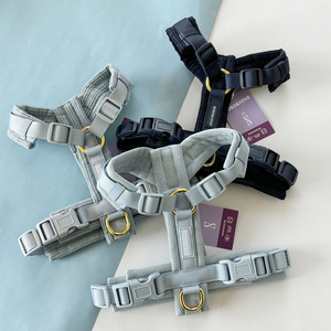 <span class=keywords><strong>Harness</strong></span> dan Tali Anjing Mewah Custom Logo Terbaru dari Produsen, Nyaman Tanpa Tarikan, Dapat Disesuaikan, Empuk Berbantalan - Product Image 2