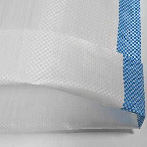 ถุงผ้า PP ป้องกันไฟฟ้าสถิตย์พร้อมแถบสีฟ้าด้านข้างที่ประทับร้อนสำหรับป้อนแป้งปุ๋ย - Product Image 3