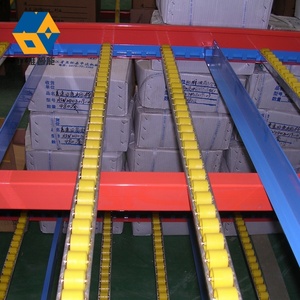 Sistema di ripiano a rulli NOVA cremagliere a gravità in acciaio magazzino ruote di stoccaggio scaffalatura flusso di cartone cremagliera - Product Image 6