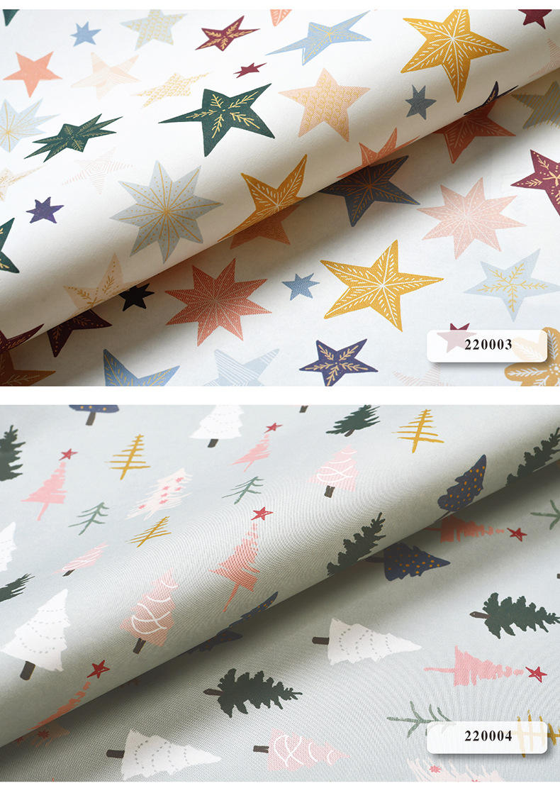 定制精美圣诞礼品包装纸卷批发圣诞包装纸 - buy christmas wrapping