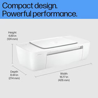 Untuk Printer Deskjet 1212 untuk Rumah, untuk Pencetakan yang Andal, Pengaturan Sederhana untuk Penggunaan Sehari-hari, Ideal untuk Rumah.