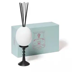 Ev dekor lüks aromaterapi yumurta şekli aroma YAYICI hediye setleri koku yağı uçucu kamış diffuer yağ hava spreyi