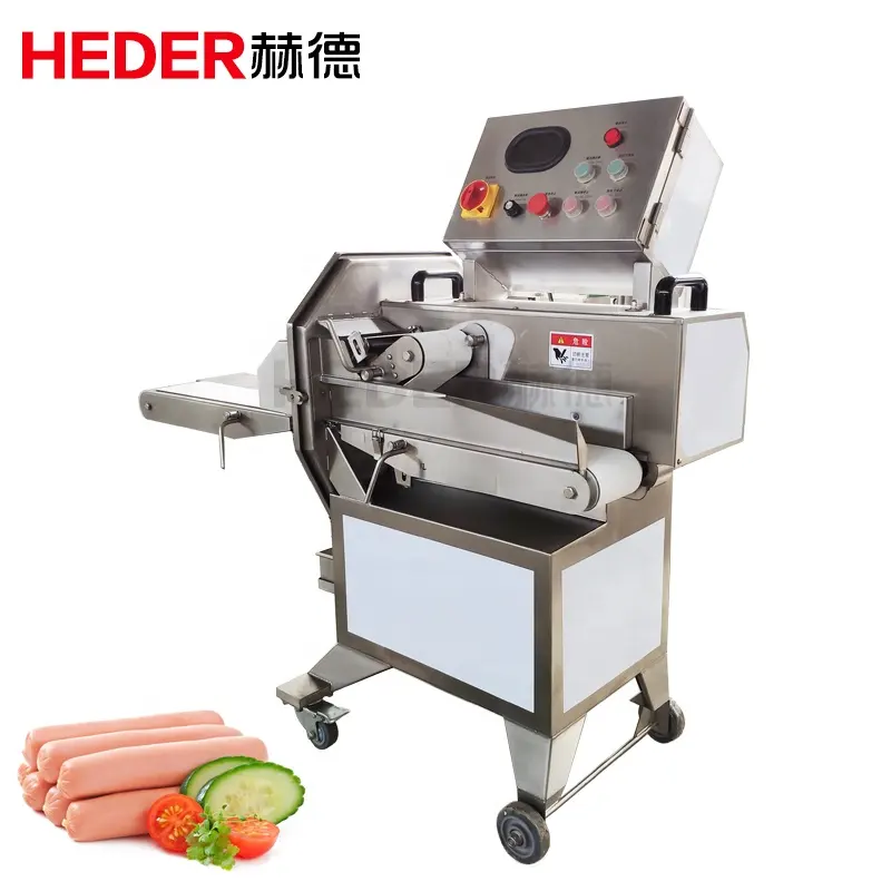 Otomatik dilimlenmiş domuz eti kesme işleme makineleri fiyat blok biftek et dilimleme pişmiş et dilimleme makinesi