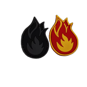 Parches de Goma PVC Termoadhesivos 3D Personalizados con Logotipo para Ropa - Product Image 1