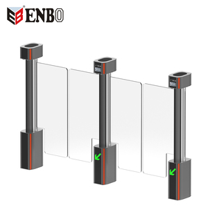 Tourniquet d'entrée avec serrure à induction active, mouvement silencieux, indicateur LED couleur, <span class=keywords><strong>ENBO</strong></span> NBO-S540 IP68 pour le secteur financier - Product Image 3
