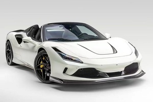 Kit de Carrocería de Fibra de Carbono Estilo V para Ferrari F8, con Alerón Delantero, Faldones Laterales, Difusor y Spoiler - Product Image 2