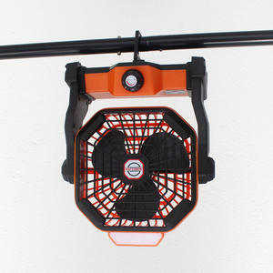 Ventilateur <span class=keywords><strong>de</strong></span> plafond Portable avec lanterne, lanterne, Rechargeable par USB, luminaire d'extérieur, idéal pour le <span class=keywords><strong>Camping</strong></span> - Product Image 2