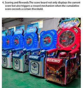 מכונת אגרוף מכונת קולה מכונת משחק ארקייד המופעלת על ידי מטבעות מכונת משחק קינג אוף פייטרס - Product Image 5