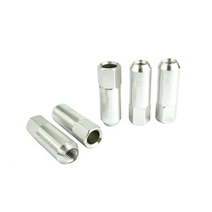 Capuchons de roue en alliage d'aluminium Otor M12x1.5 bleus pour la mise à niveau des roues de voiture - Product Image 2