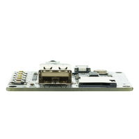 Placa receptora de audio BT con ranura para tarjeta USB TF, salida de reproducción de decodificación, módulo de música estéreo inalámbrico 2,1 de 5V