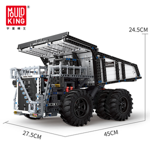 Vente chaude moule roi 13170 RC/APP Mine <span class=keywords><strong>camion</strong></span> à <span class=keywords><strong>benne</strong></span> basculante modèle blocs de construction blocs éducatifs jouets pour enfants - Product Image 1
