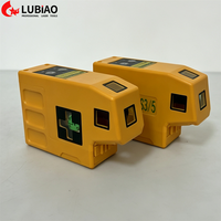 Niveau laser rotatif multifonctionnel 3/5 points à ligne verte pour la construction, avec dispositif de marquage laser et laser croisé en option