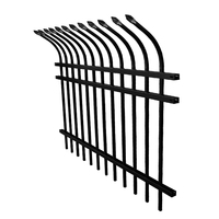 Panneau de clôture de haute qualité avec trou pré-coupé pour passage de câbles et de tuyaux