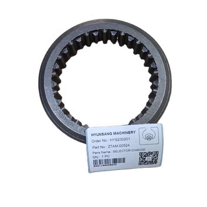 ZTAM-00523 Gear Ring & ZTAM-00524 Change Selector for Excavators
