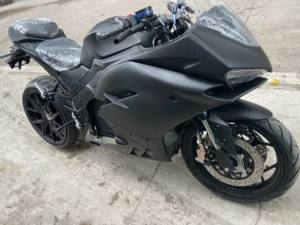 Motocicleta Eléctrica FSMOTO para Adultos, Motor sin Escobillas de 8000W-15000W, Estilo <span class=keywords><strong>Ducati</strong></span> Panigale, Brazo Oscilante, Batería de Iones de Litio de 72V 120-140 - Product Image 5