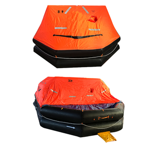 Radeau de sauvetage homologué Solas, radeau de sauvetage gonflable à lancer par-dessus bord pour la sauvetage maritime, à bon <span class=keywords><strong>prix</strong></span> - Product Image 1