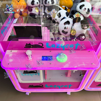 Machine à griffes attrape-jouets populaire pour centre commercial et salle d'arcade, distributeur de peluches en gros