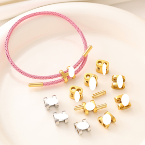 Pulsera de hilo rojo para el año del zodiaco, multicolor, tejida a mano, con forma de H, resistente a la decoloración, para mujer - Product Image 5