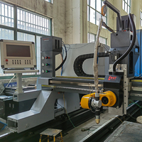 Machine de découpe plasma CNC à portique pour biseautage, servo, coupes multi-angles, haute précision, multi-tensions, garantie 1 an