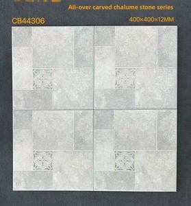 Baldosa de Porcelana <span class=keywords><strong>para</strong></span> Exteriores, Tipo Ladrillo Refractario, <span class=keywords><strong>para</strong></span> Piscina, 400x400, Antideslizante, Convexa, <span class=keywords><strong>para</strong></span> Patio, Jardín y Terraza - Product Image 2
