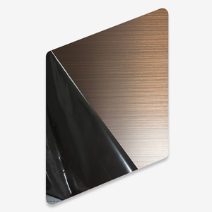 Placas de acero inoxidable Nano Hairline de alta calidad 201 304 316 hojas decorativas de acero inoxidable - Product Image 4