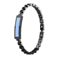 Bracelet intelligent de suivi d'activité sportive sans écran, moniteur de fréquence cardiaque, podomètre, réveil, rappel sans écran, bande intelligente