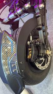 Trottinette électrique pliable Geofought 13 pouces 72V 50Ah 120-150km longue autonomie pneus tout-terrain pour adulte avec verrouillage à clé - Product Image 3