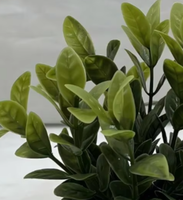 Plantes artificielles en pot les plus vendues, écologiques, résistantes aux UV, style simple, décorations de bureau à domicile, mini Thanksgiving