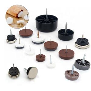 Furniture Feet Pads Nail-on Floor Protectors for Chairs Tables Anti-Scratch Anti-Noise - Product Image 1