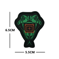 Patch en PVC souple 3D en gros, badge à fixation auto-agrippante pour vêtements tactiques, gilet en jean, patch sportif, livraison rapide