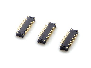 Conector de Placa a Placa de Latón con Contacto Dorado de 0.4mm, Macho H0.65mm 16P - Product Image 3
