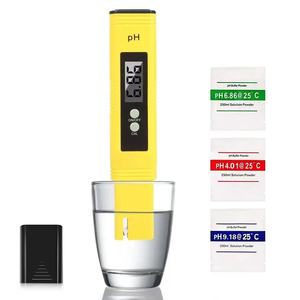 Testeur de <span class=keywords><strong>pH</strong></span> numérique haute précision 0,01, stylo de test de qualité de l'eau, 0-14 <span class=keywords><strong>pH</strong></span>, pour l'hydroponie, l'eau potable, la piscine, l'aquarium - Product Image 1
