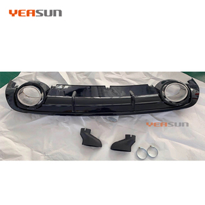 Diffusore posteriore stile RS6 di alta qualità con tubi di scarico per <span class=keywords><strong>Audi</strong></span> <span class=keywords><strong>A6</strong></span> <span class=keywords><strong>2004</strong></span> 2006 2008 2010 2012 normale - Product Image 3