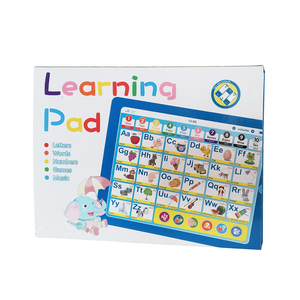 音楽とサウンドを備えた教育学習パッド子供たちはラップトップ/学習ゲーム/赤ちゃん学習タブレットを勉強します