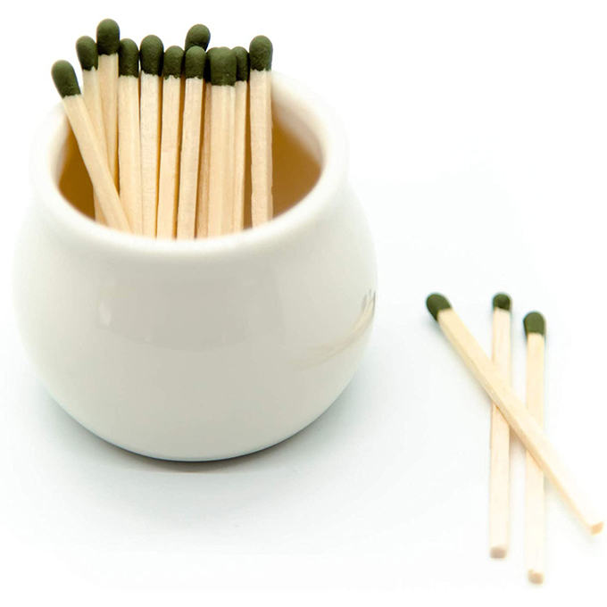 Оптовые наборы из 2 керамических держателей для спичек для крепления спички