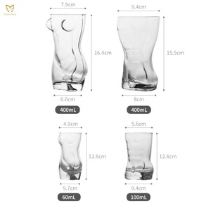 Vasos de Cóctel de 400 ml con Diseño de Cuerpo de Mujer para Cerveza y Cócteles - Product Image 6
