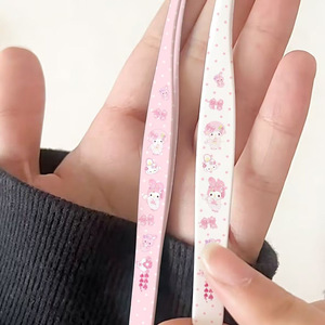 Pince à épiler mignonne My Melody 12,7 cm en acier inoxydable, outils d'artisanat pour le journaling DIY et les perles Perler - Product Image 2